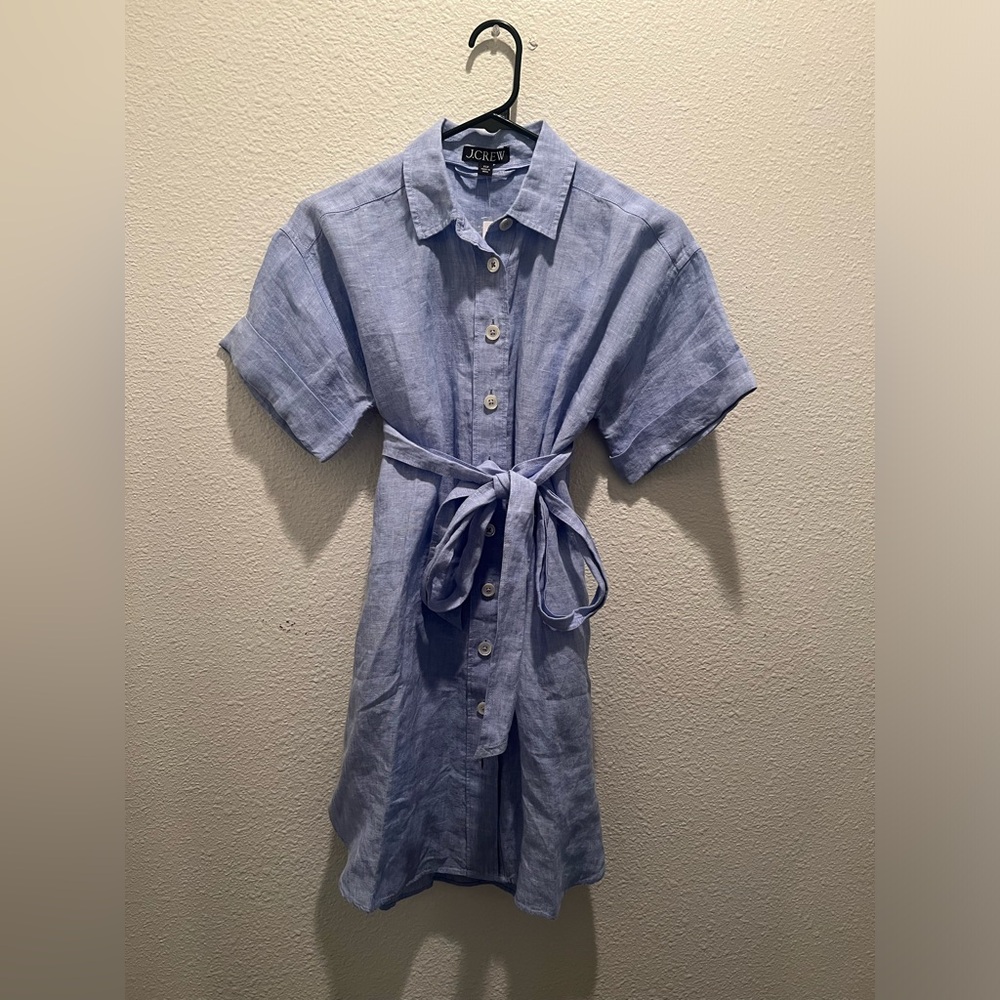 Jcrew Linen Dress